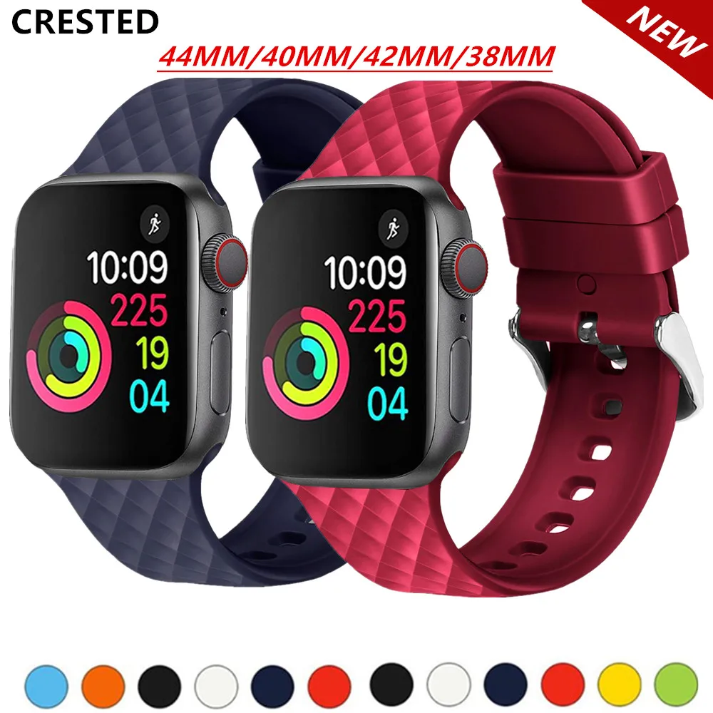 Silicone Strap For Apple watch band 44mm 40mm 45mm 41mm 42mm 38mm 44 40 mm iwatch bracelet correa Apple watch serie 5 4 3 se 6 7
Silicone Strap For Apple watch band 44mm 40mm 45mm 41mm 42mm 38mm 44 40 mm iwatch bracelet correa Apple watch serie 5 4 3 se 6 7