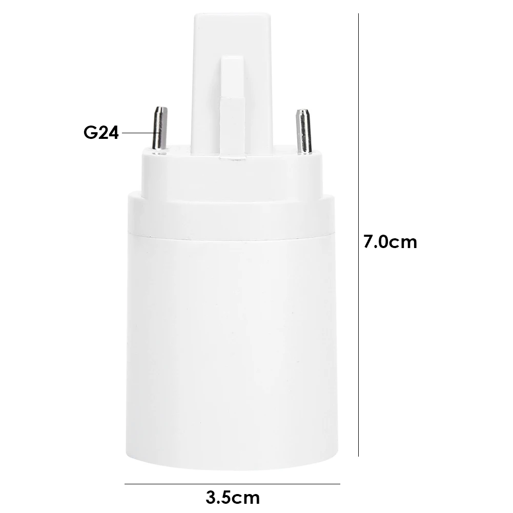 Adjustable Lamp Bases G24-E27 Lamp Holder Rotary for LED Light Bulb Base Adapter Converter Lighting Accessories
Adjustable Lamp Bases G24-E27 Lamp Holder Rotary for LED Light Bulb Base Adapter Converter Lighting Accessories