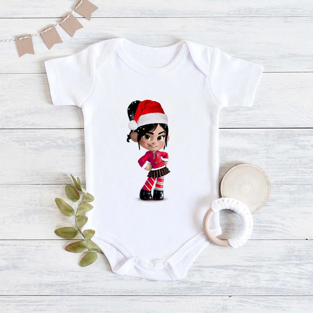 Kawaii Vanellope Christmas Costume Baby Bodysuit Girl Boy Disney Body Set Short Sleeve Home Party Casual Infant Clothes Soft
Kawaii Vanellope Christmas Costume Baby Bodysuit Girl Boy Disney Body Set Short Sleeve Home Party Casual Infant Clothes Soft