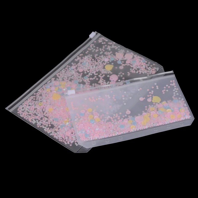Transparent File Folder Pink Loose-leaf Binder Bag Pouch Diary Planner Storage Bags Supplies
Transparent File Folder Pink Loose-leaf Binder Bag Pouch Diary Planner Storage Bags Supplies