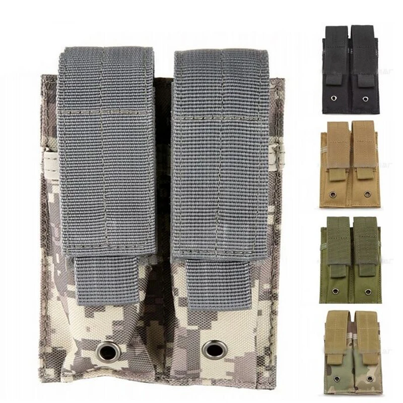 Тактическая двойная кобура CQC Molle для пистолета 9 мм, сумка для журнала для Glock 17 18 19 Beretta 92 Sig Sauer P226 для охоты
Тактическая двойная кобура CQC Molle для пистолета 9 мм, сумка для журнала для Glock 17 18 19 Beretta 92 Sig Sauer P226 для охоты