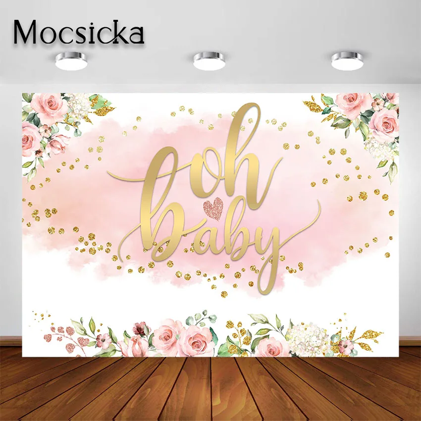 Mocsicka Blush Pink Floral Oh Baby Backdrop Blush Rose Gold Girl Baby Shower Party Decorations Photo Background for Photo Shoot
Mocsicka Blush Pink Floral Oh Baby Backdrop Blush Rose Gold Girl Baby Shower Party Decorations Photo Background for Photo Shoot