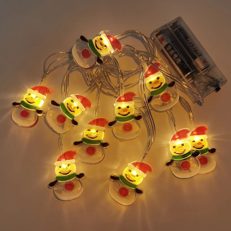 1.5M 10LED Santa Snowman Christmas LED String Lights Snowflakes Fairy Light Garland Home Xmas Tree Hanging Decor New Year Gift
1.5M 10LED Santa Snowman Christmas LED String Lights Snowflakes Fairy Light Garland Home Xmas Tree Hanging Decor New Year Gift