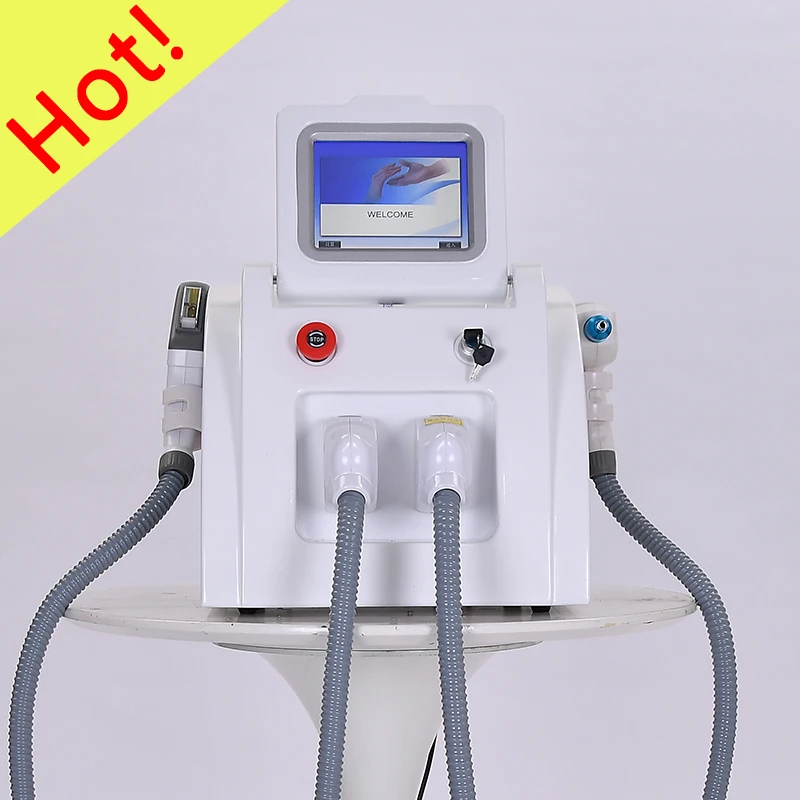 Factory Price 2 in 1 IPL SHR / OPT / Elight Hair Removal and Laser Tattoo Removal Beauty Machine for Salon
Factory Price 2 in 1 IPL SHR / OPT / Elight Hair Removal and Laser Tattoo Removal Beauty Machine for Salon