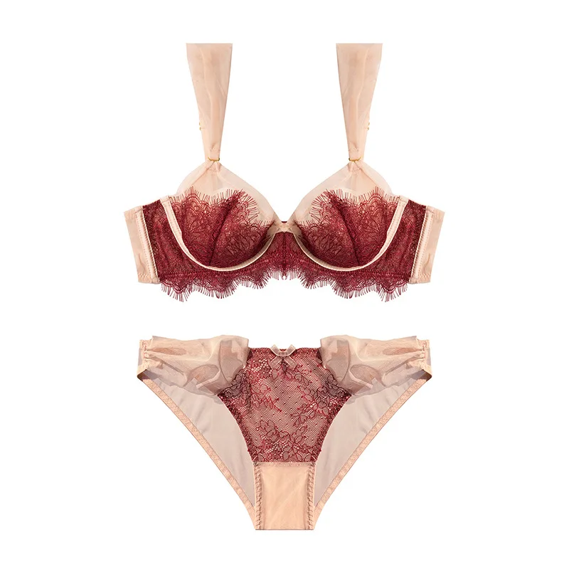 French Style Bralette Seamless Deep V Lace Bra Wireless Thin Underwear Sexy Lingerie Soft Push Up Bras for Women Hot Transparent
French Style Bralette Seamless Deep V Lace Bra Wireless Thin Underwear Sexy Lingerie Soft Push Up Bras for Women Hot Transparent