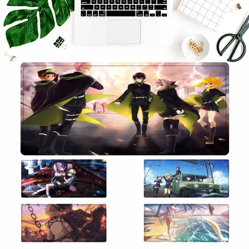 Girly Owari No Seraph Gaming Mouse Pad Laptop PC Computer Mause Pad Desk Mat For Big Gaming Mouse Mat For Overwatch/CS GO 
Girly Owari No Seraph Gaming Mouse Pad Laptop PC Computer Mause Pad Desk Mat For Big Gaming Mouse Mat For Overwatch/CS GO