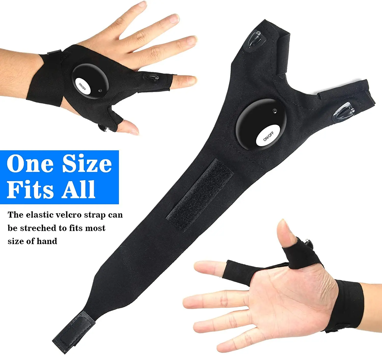 Half-finger Gloves LED Flashlight Luminous Multifunctional Gloves For Outdoor Sports Camping And Maintenance Cycling Equipment
Half-finger Gloves LED Flashlight Luminous Multifunctional Gloves For Outdoor Sports Camping And Maintenance Cycling Equipment