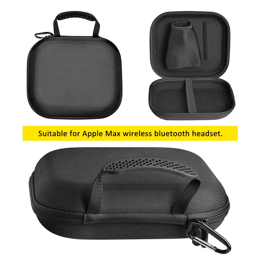Travel Protective Dustproof Shockproof Hard Shell Headphone Case Organizer Accessories With Handle Nylon Zipper For Apple Max
Travel Protective Dustproof Shockproof Hard Shell Headphone Case Organizer Accessories With Handle Nylon Zipper For Apple Max