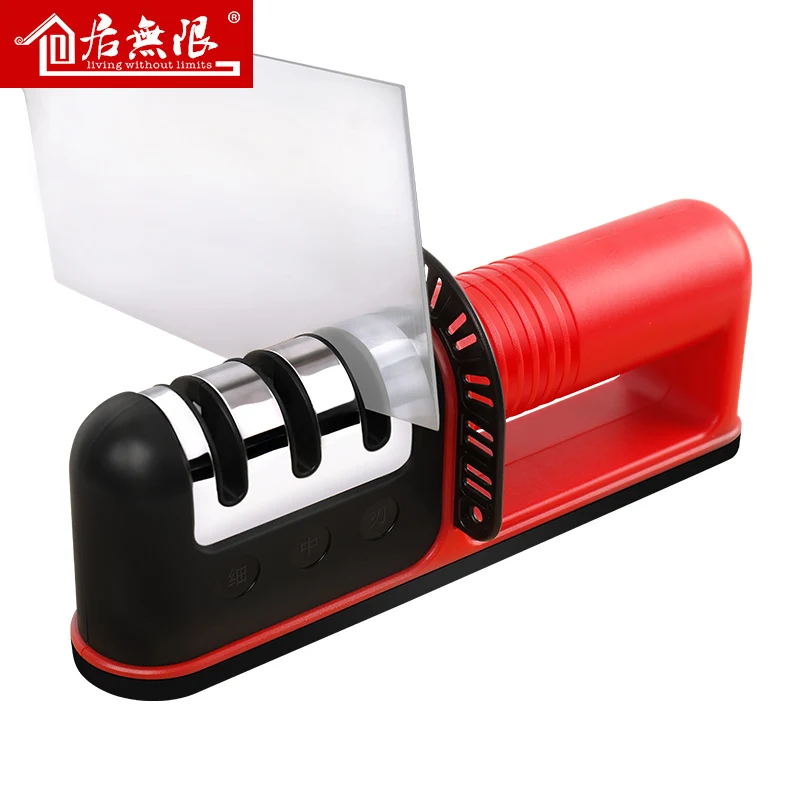 Quick Manual Knife Sharpener Professional Multifunctional Knife Sharpener 3 Stage Afilador De Cuchillo Home Products DE50MD
Quick Manual Knife Sharpener Professional Multifunctional Knife Sharpener 3 Stage Afilador De Cuchillo Home Products DE50MD