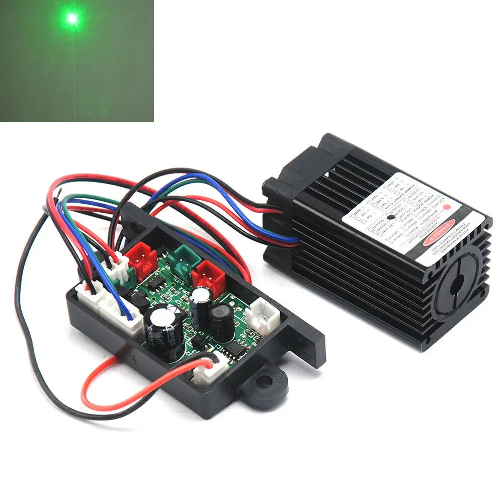 100mW 532nm Green Laser diode module 12V Fan Cooling TTL 0-30KHZ Long Time Work
100mW 532nm Green Laser diode module 12V Fan Cooling TTL 0-30KHZ Long Time Work