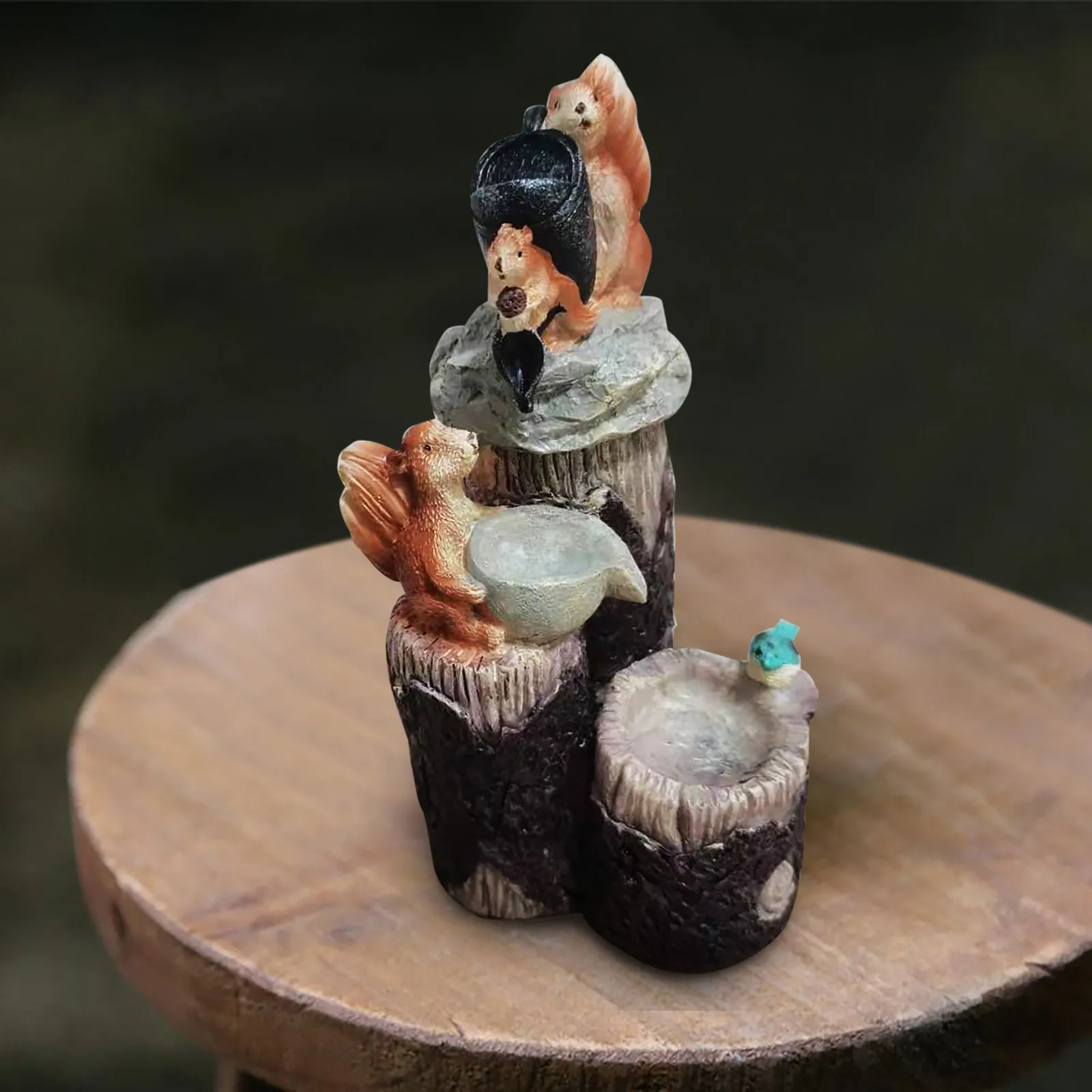 Fairy Garden Squirrel Creative Animals Tree Stump Resin Miniature Ornaments Decoration For Planter Flowerpot Decor Accessories
Fairy Garden Squirrel Creative Animals Tree Stump Resin Miniature Ornaments Decoration For Planter Flowerpot Decor Accessories