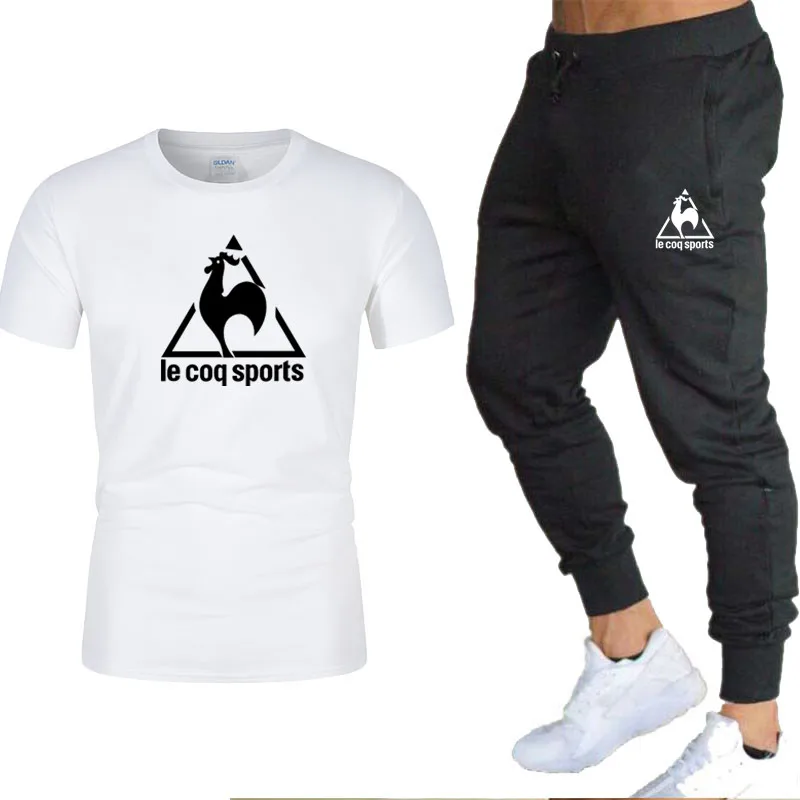 Suit Sportswear Men's Spring And Summer Sports T-Shirt Set 2021 Men's Suit Casual Two-Piece T-Shirt Cotton Quick-Drying Suit
Suit Sportswear Men's Spring And Summer Sports T-Shirt Set 2021 Men's Suit Casual Two-Piece T-Shirt Cotton Quick-Drying Suit