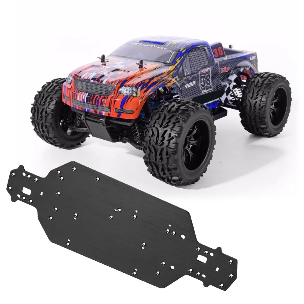 Aluminum Alloy Metal Chassis 04001 For HSP 1/10 Upgrade Parts For Buggy Monster Bigfoot Truck 94111 94107 94170 94118
Aluminum Alloy Metal Chassis 04001 For HSP 1/10 Upgrade Parts For Buggy Monster Bigfoot Truck 94111 94107 94170 94118