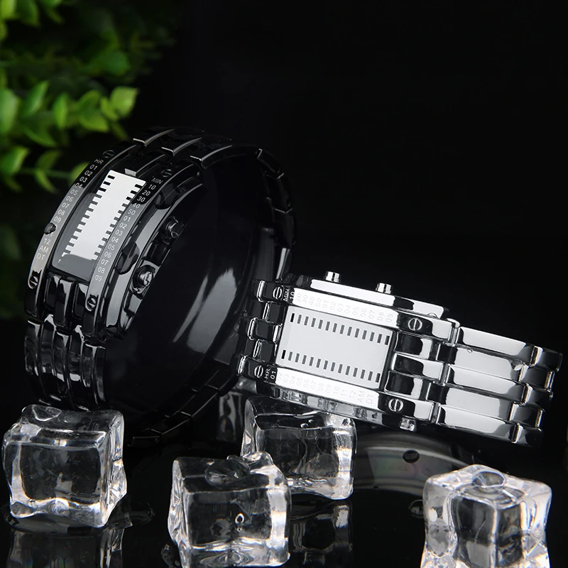SKMEI Montre Homme Creative Design Men Digital Watch Stainless Steel Strap Waterproof Man Watch Clock Man Watch Zinc alloy 0926
SKMEI Montre Homme Creative Design Men Digital Watch Stainless Steel Strap Waterproof Man Watch Clock Man Watch Zinc alloy 0926
