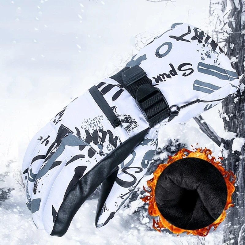 Unisex Winter Warm Snow Ski Touchscreen Gloves Waterproof Thermal Plush Lined Cold Weather Non-Slip Snowboard Mittens
Unisex Winter Warm Snow Ski Touchscreen Gloves Waterproof Thermal Plush Lined Cold Weather Non-Slip Snowboard Mittens