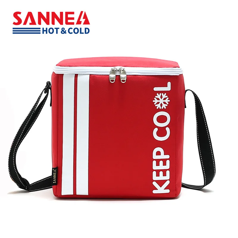 SANNE 2021 New Style 9L Lunch Bag Thermal Waterproof Oxford Cloth Diagonal Portable Insulation Bag Cooler High Quality PEVA
SANNE 2021 New Style 9L Lunch Bag Thermal Waterproof Oxford Cloth Diagonal Portable Insulation Bag Cooler High Quality PEVA