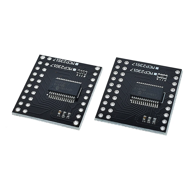 MCP23017 Serial Interface Module IIC I2C SPI MCP23S17 Bidirectional 16-Bit I/O Expander Pins 10Mhz Serial Interface Module
MCP23017 Serial Interface Module IIC I2C SPI MCP23S17 Bidirectional 16-Bit I/O Expander Pins 10Mhz Serial Interface Module