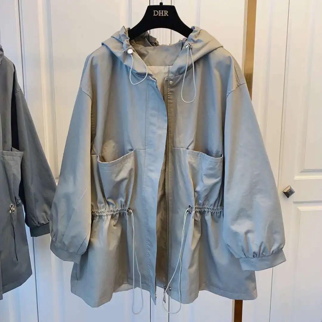 Women Bomber Jacket Coat Big Size 2021 Autumn Winter Vintage Female Outerwear Loose Big Size Long Sleeve Hooded Clothes
Women Bomber Jacket Coat Big Size 2021 Autumn Winter Vintage Female Outerwear Loose Big Size Long Sleeve Hooded Clothes