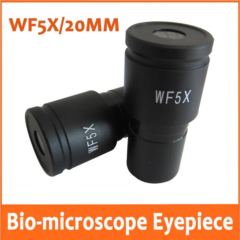 WF5X 20mm Wide Angle Biological Microscope Eyepiece Lens for Medical Science Educational School 23.2mm
WF5X 20mm Wide Angle Biological Microscope Eyepiece Lens for Medical Science Educational School 23.2mm