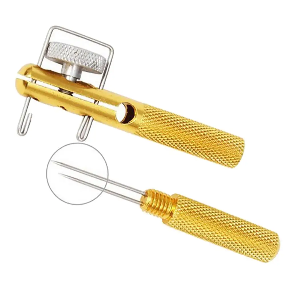 1pc Aluminum Alloy Fishing Hook Tier Fishing Line Knotter Double-headed Fishhook Needle Knots Tie Loop Tyer Tool Fishing Tool
1pc Aluminum Alloy Fishing Hook Tier Fishing Line Knotter Double-headed Fishhook Needle Knots Tie Loop Tyer Tool Fishing Tool