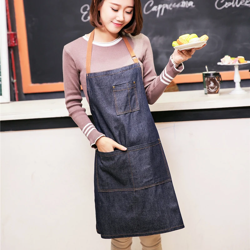 Aprons Cowboy Simple Antifouling Uniform Unisex Denim Aprons For Women Men's Kitchen Chef Cooking
Aprons Cowboy Simple Antifouling Uniform Unisex Denim Aprons For Women Men's Kitchen Chef Cooking