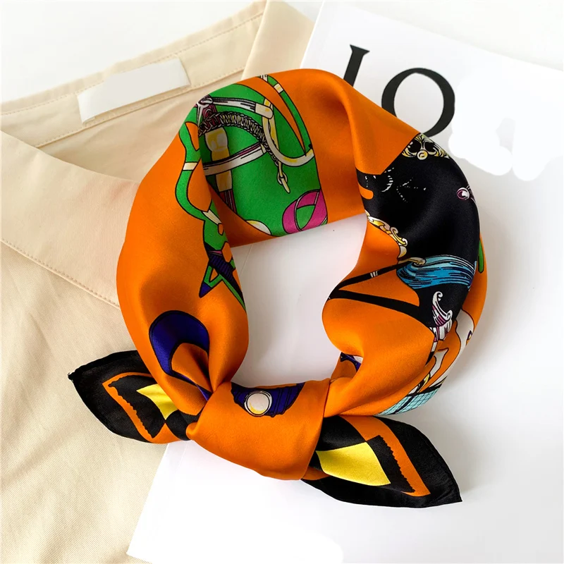 2021 Spring Foulard Female Natural Silk Scarves Design Print Hours Hairband Lady Neck Scarf Small Bandana
2021 Spring Foulard Female Natural Silk Scarves Design Print Hours Hairband Lady Neck Scarf Small Bandana