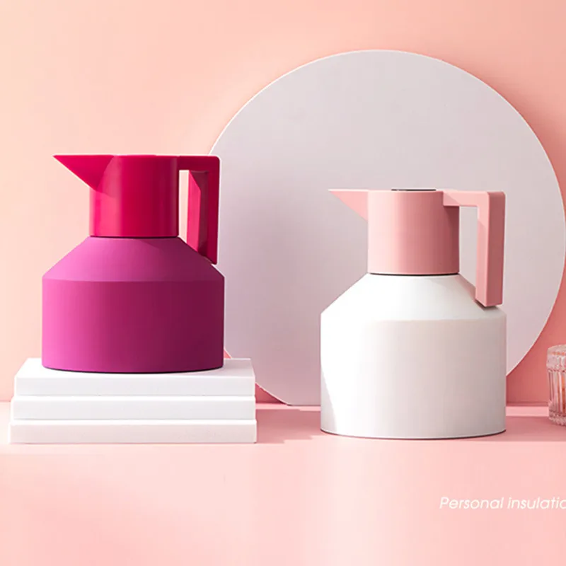 Geometric Large Capacity Coffee PotTeapot High-Value Thermos Stainless Steel 304 Double-Layer Vacuum Insulated Kettle 
Geometric Large Capacity Coffee PotTeapot High-Value Thermos Stainless Steel 304 Double-Layer Vacuum Insulated Kettle