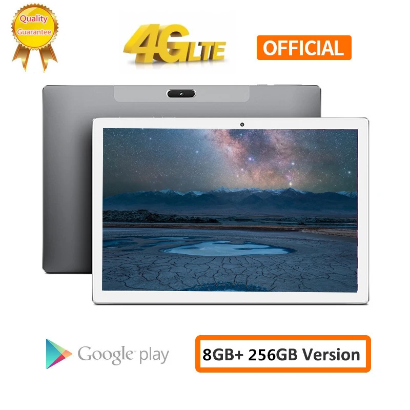 CARBAYTA планшетный ПК 10 1 дюймов 4G сеть Android 8 0 ГБ ОЗУ 256 Гб ПЗУ MT6797 X20 Дека ядро 1920X1200 8000