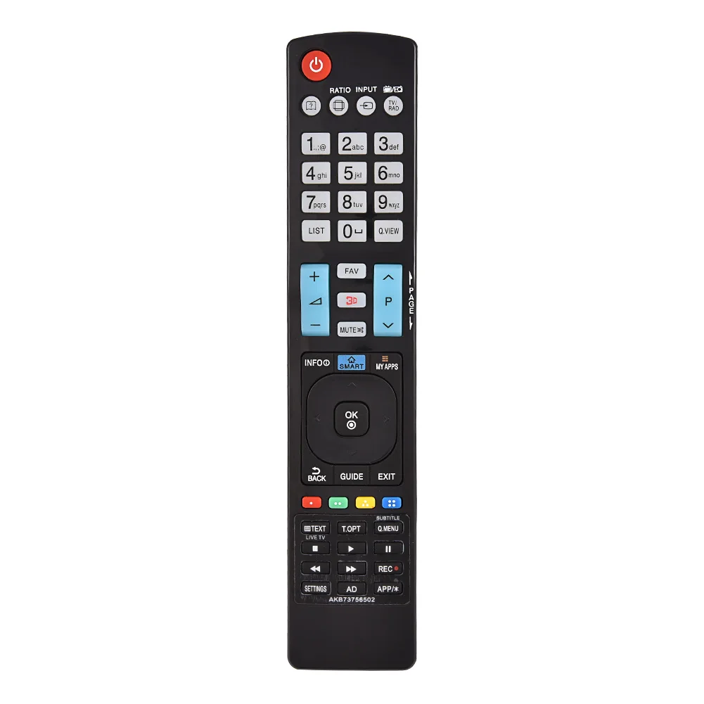 Smart TV Remote Control Television Controller Replacement For LG TV 60LA620S AKB73756504 32LM620T AKB73275618 AKB73756502
Smart TV Remote Control Television Controller Replacement For LG TV 60LA620S AKB73756504 32LM620T AKB73275618 AKB73756502