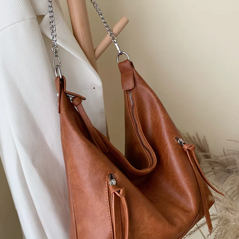 Handbags Women Shoulder Crossbody Bag Female Casual Large Capacity Totes High Quality Soft Leather Ladies Hobo Messenger Bag
Handbags Women Shoulder Crossbody Bag Female Casual Large Capacity Totes High Quality Soft Leather Ladies Hobo Messenger Bag