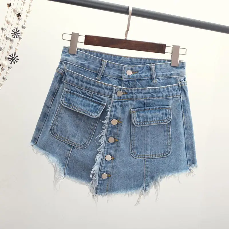 Women Oversize Denim Shorts Skirts High Waisted Shorts Black White Summer Clothes Mujer Female Single Breasted Jeans Shorts
Women Oversize Denim Shorts Skirts High Waisted Shorts Black White Summer Clothes Mujer Female Single Breasted Jeans Shorts