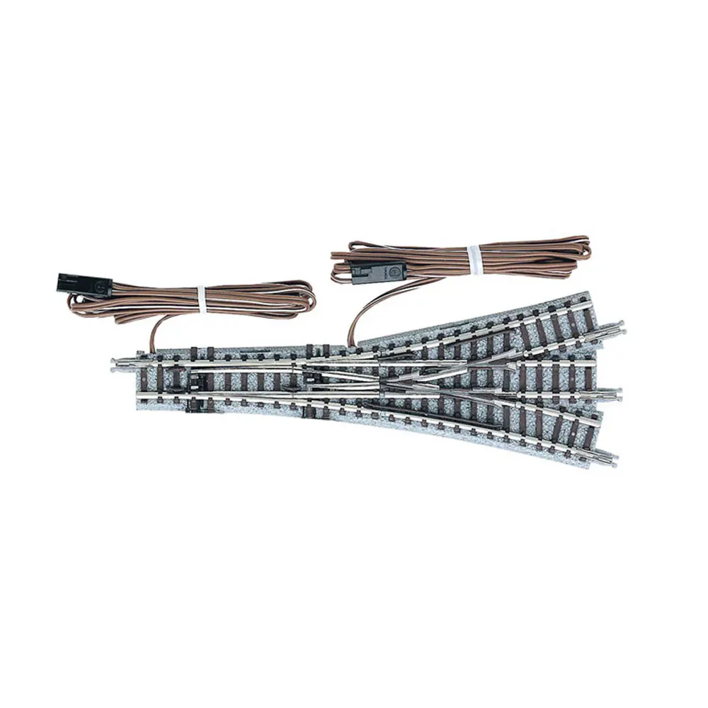 N Scale Train Track Railway Model 1:160 Three-way turnout Electric Alloy and Plastic Sand Table Accessories with Track Gauge 9mm
N Scale Train Track Railway Model 1:160 Three-way turnout Electric Alloy and Plastic Sand Table Accessories with Track Gauge 9mm