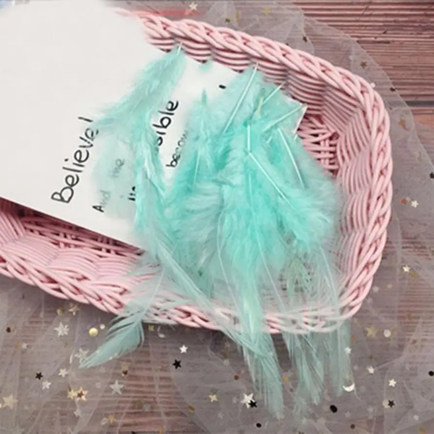 Macaroon Chicken Feathers 10-15cm Natural Colorful Loose Plumes for DIY Jewelry Indian Dream Catcher Ornaments Accessories
Macaroon Chicken Feathers 10-15cm Natural Colorful Loose Plumes for DIY Jewelry Indian Dream Catcher Ornaments Accessories