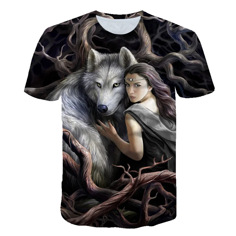 New 3D Animal Print Pattern Mens T Shirts Loose Large Size Short Sleeve Personality Fashion Punk Tops Novelty Harajuku Menswear
New 3D Animal Print Pattern Mens T Shirts Loose Large Size Short Sleeve Personality Fashion Punk Tops Novelty Harajuku Menswear