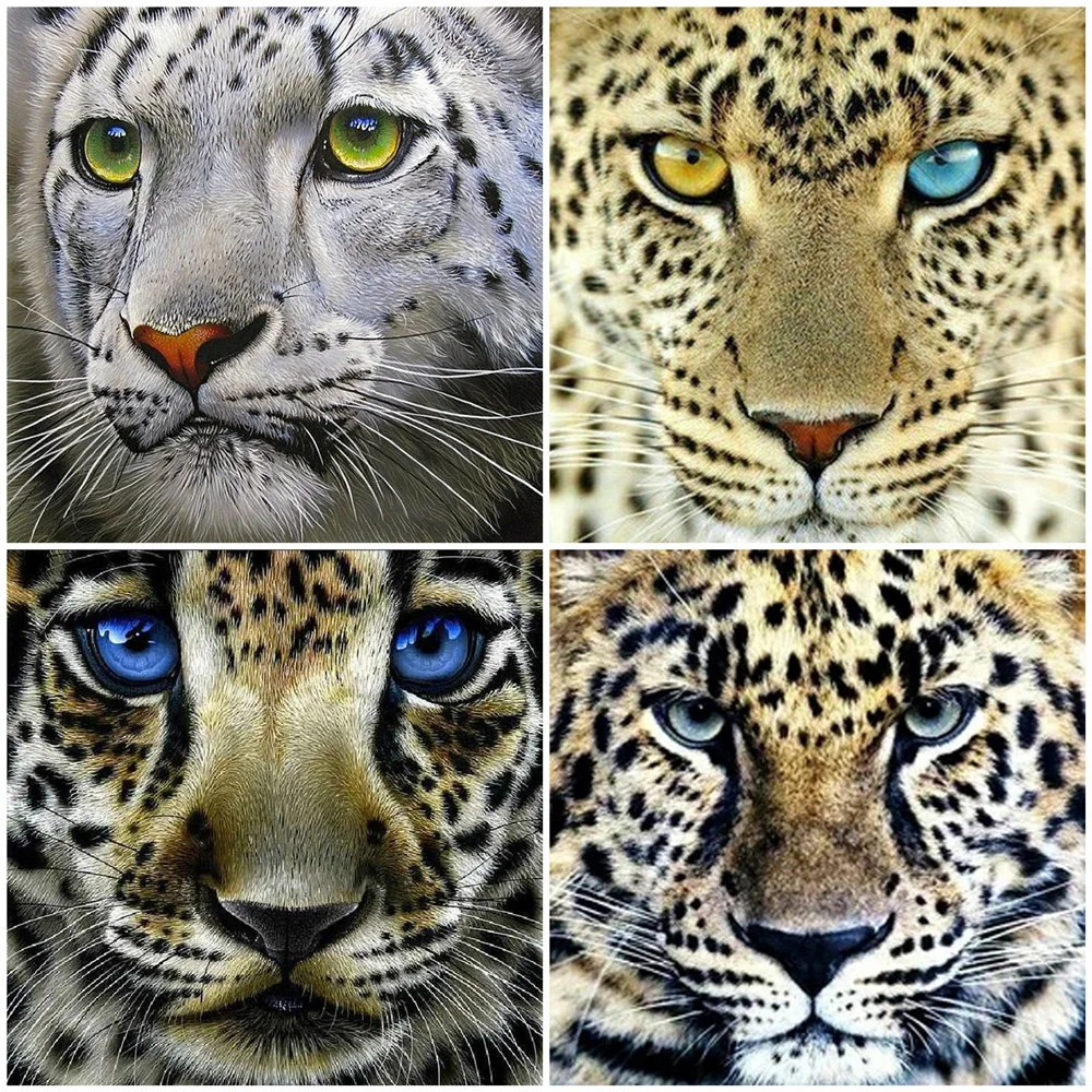 HUACAN Full Square DIY Diamond Painting Animal Leopard 5D Mosaic Diamond Rhinestone Picture Cross Stitch Home Decor
HUACAN Full Square DIY Diamond Painting Animal Leopard 5D Mosaic Diamond Rhinestone Picture Cross Stitch Home Decor