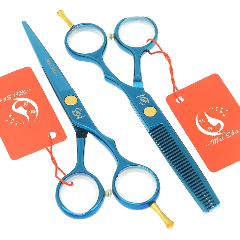 

Набор парикмахерских ножниц Meisha A0015A, профессиональные ножницы для стрижки и филировки, 5,5 дюйма
