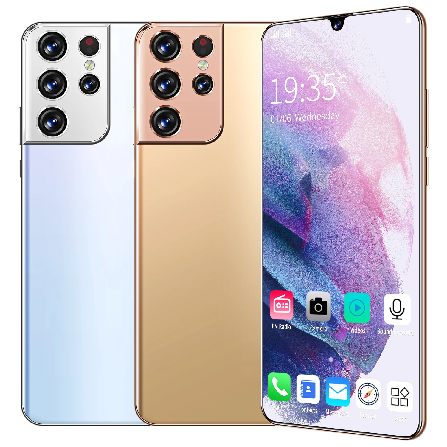 S21 Ultra 5G Global Version Galxy Smartphone 10 Core 24+50MP Camera 6.6" Screen Mobile Phone 6000mAh Battery Face ID 12 512GB
S21 Ultra 5G Global Version Galxy Smartphone 10 Core 24+50MP Camera 6.6" Screen Mobile Phone 6000mAh Battery Face ID 12 512GB