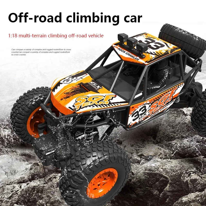 1:18 Remote Control Car Four-way Off-road 2.4G Climb Stunt Climbing Driving Car 4WD Off-road Vehicle Toys Fun Gift
1:18 Remote Control Car Four-way Off-road 2.4G Climb Stunt Climbing Driving Car 4WD Off-road Vehicle Toys Fun Gift