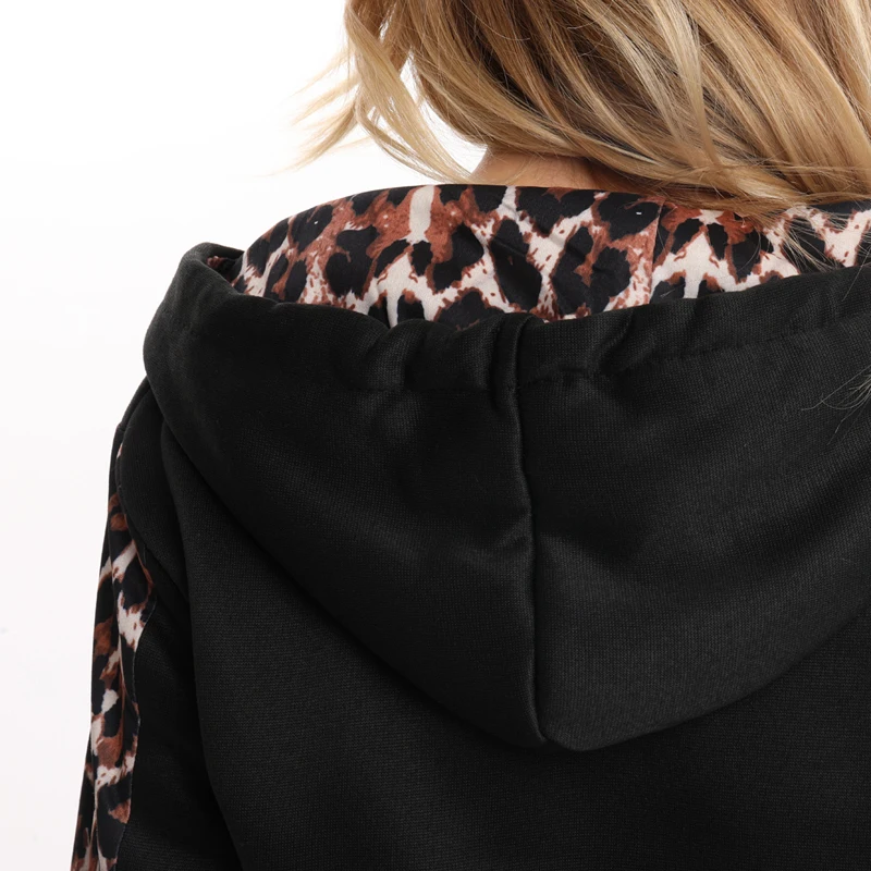 Autumn Winter Fashion Tracksuit Women Splice Leopard Print Coat And Pants Two Pieces Set Women Hoodies Long Pants Suit
Autumn Winter Fashion Tracksuit Women Splice Leopard Print Coat And Pants Two Pieces Set Women Hoodies Long Pants Suit