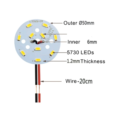 5Pcs Free Shipping SMD 5730 5W 50mm White Light LED Lighting Board Pannel Source Beads Aluminum Plate Base
5Pcs Free Shipping SMD 5730 5W 50mm White Light LED Lighting Board Pannel Source Beads Aluminum Plate Base