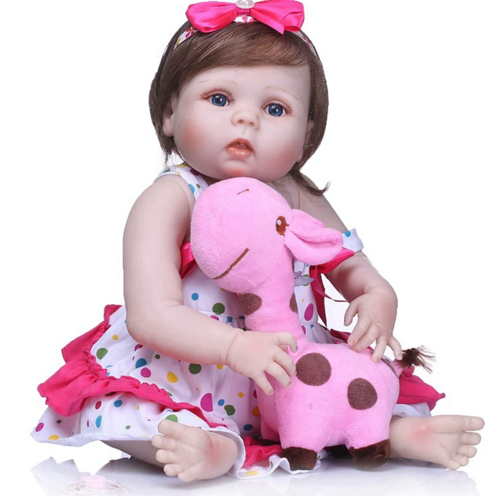 European and American best-selling dolls Reborn baby girl 2021 beautiful princess model doll simulation baby gift for toddlers
European and American best-selling dolls Reborn baby girl 2021 beautiful princess model doll simulation baby gift for toddlers