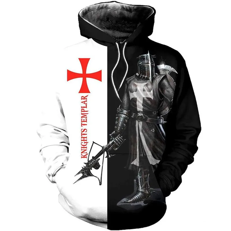 Black Knight Templar 3D full body print new street hip hop casual Hoodie fashion Sweatshirt
Black Knight Templar 3D full body print new street hip hop casual Hoodie fashion Sweatshirt