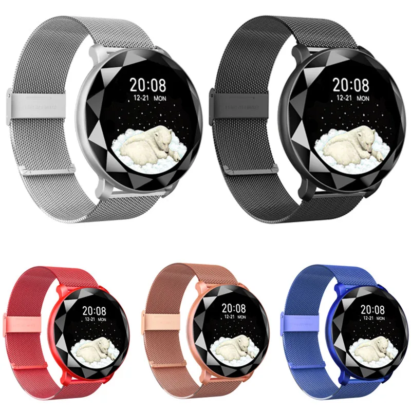 Women Smart Watch Real-time Weather Forecast Activity Tracker Heart Rate Monitor Sports Ladies Smart Watch Women For Android IOS
Women Smart Watch Real-time Weather Forecast Activity Tracker Heart Rate Monitor Sports Ladies Smart Watch Women For Android IOS