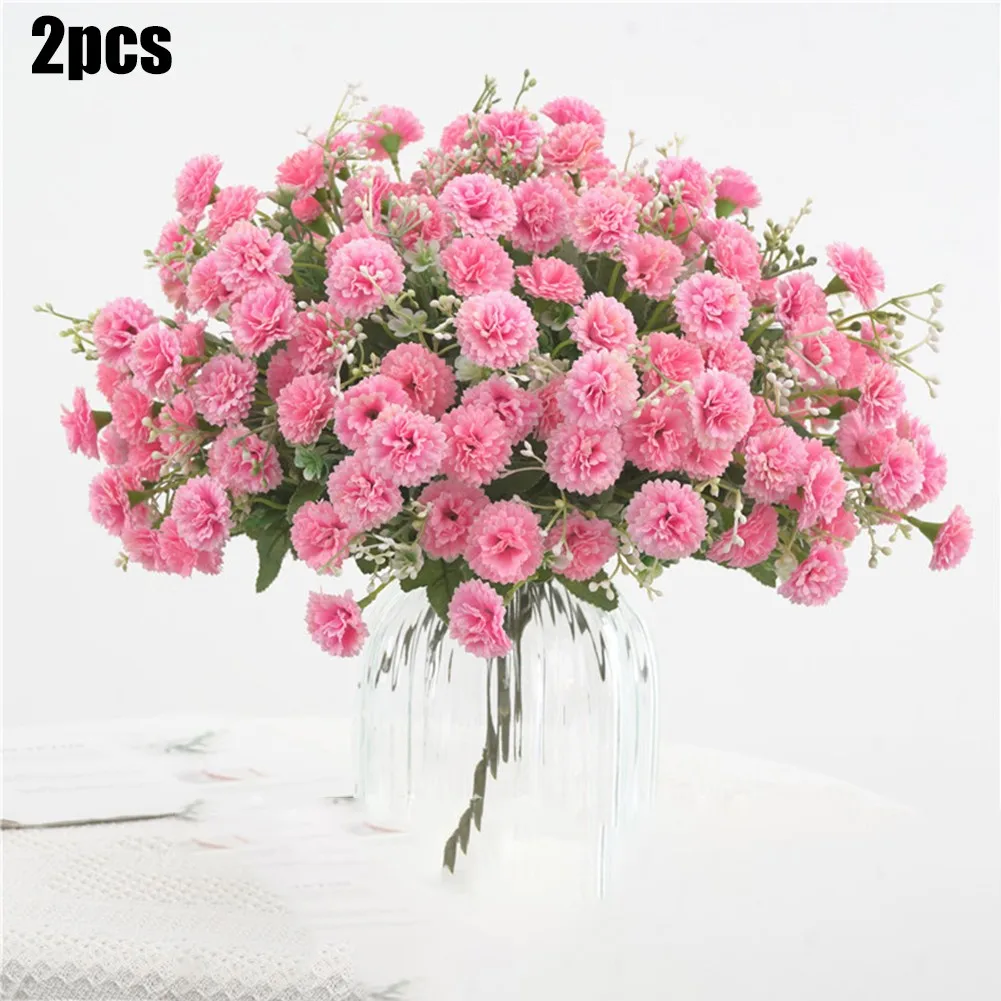 2 Bunch 20 Heads Flower Colorful Carnation Home Office Placed Decorative Flower Opening Wedding Party Festival Decration
2 Bunch 20 Heads Flower Colorful Carnation Home Office Placed Decorative Flower Opening Wedding Party Festival Decration