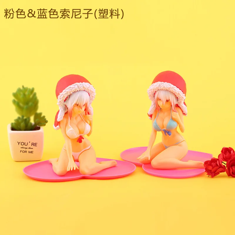 Bandai Animation Super Sonico The Animation Action Figures SUPERSONICO Swimwear Sexy Beauty Cake Decoration Plastic Model Toy
Bandai Animation Super Sonico The Animation Action Figures SUPERSONICO Swimwear Sexy Beauty Cake Decoration Plastic Model Toy