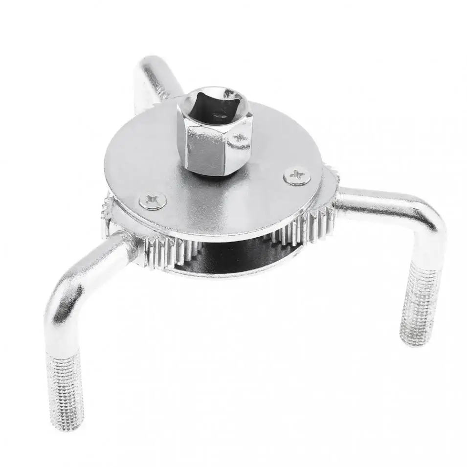 69mm-130mm Adjustable Round Three-Claw Oil Filter Wrench Two Way Oil Filter Spanner for Auto Car Truck
69mm-130mm Adjustable Round Three-Claw Oil Filter Wrench Two Way Oil Filter Spanner for Auto Car Truck
