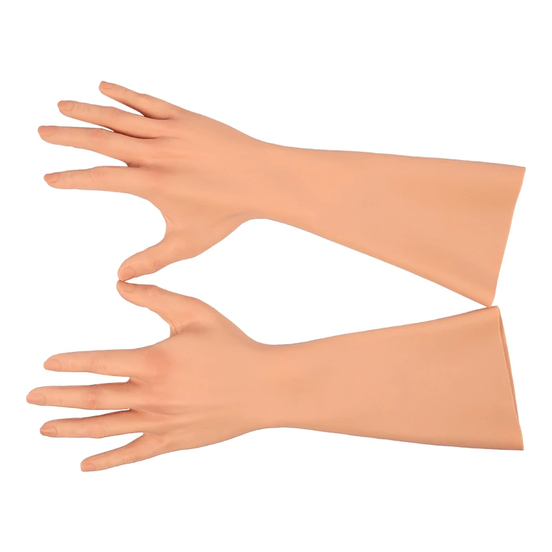Simulation Hand Silicone Female Gloves Sleeve Highly Simulated Skin Artificial Arms Cover Scars Crossdresser Scar-hider
Simulation Hand Silicone Female Gloves Sleeve Highly Simulated Skin Artificial Arms Cover Scars Crossdresser Scar-hider