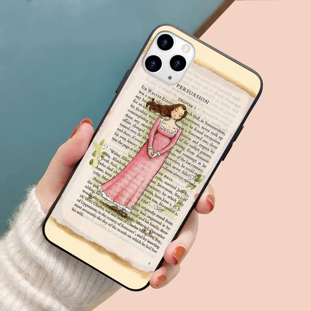 Jane Austen Persuasion Anne Elliot soft TPU border phone case for iphone 11PROMAX 11 X XS XR XSMAX 6 plus 7 7plus 8 8plus cover
Jane Austen Persuasion Anne Elliot soft TPU border phone case for iphone 11PROMAX 11 X XS XR XSMAX 6 plus 7 7plus 8 8plus cover