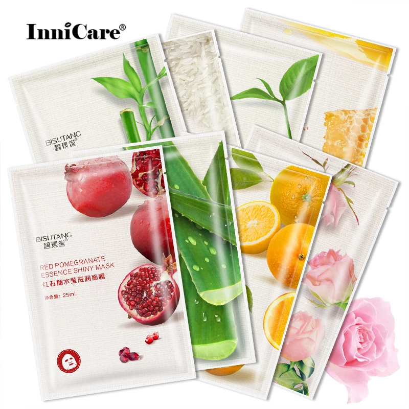 InniCare 8Pcs/Set Face Mask Sets Fruit Extract Moisturizing Oil Control Anti Acne Face Masks Beauty Korea Cosmetics Skin Care
InniCare 8Pcs/Set Face Mask Sets Fruit Extract Moisturizing Oil Control Anti Acne Face Masks Beauty Korea Cosmetics Skin Care