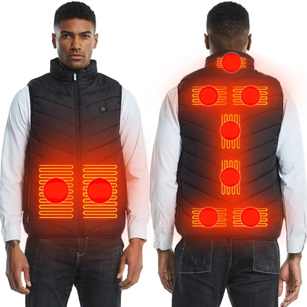 Intelligent Charging Heating Vest Heated Cloth Jacket USB Warm Up Heating Body Warmer Women Men To Keep Warm In Winter
Intelligent Charging Heating Vest Heated Cloth Jacket USB Warm Up Heating Body Warmer Women Men To Keep Warm In Winter